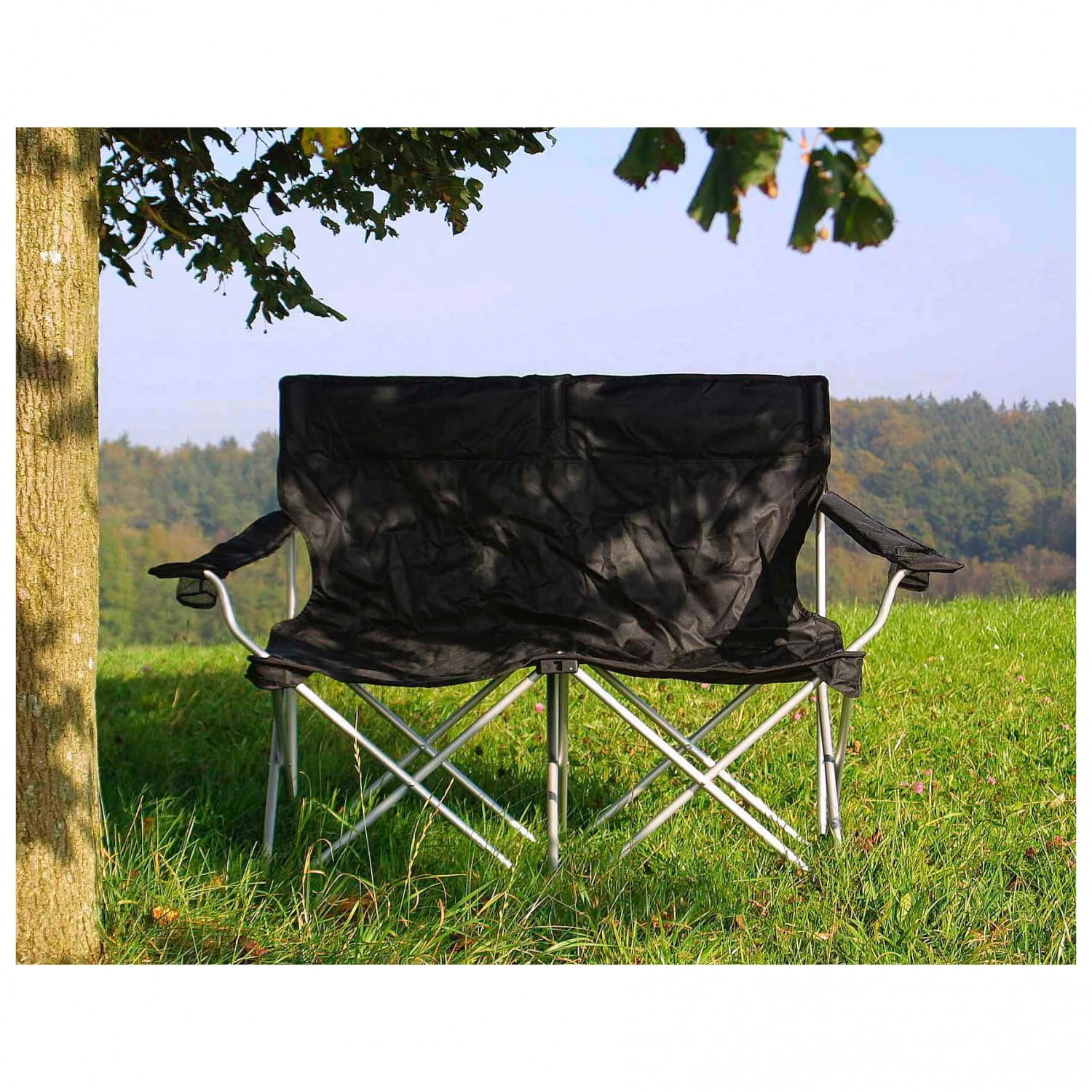 Basic Nature Travelchair Love Seat Faltsofa - Campingstuhl 5 Basic Nature Travelchair Love Seat Faltsofa - Campingstuhl – Bild 5