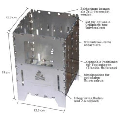 Bushbox XL - Trockenbrennstoffkocher -Primus Verkäufe bushcraft essentials bushbox xl trockenbrennstoffkocher detail 3