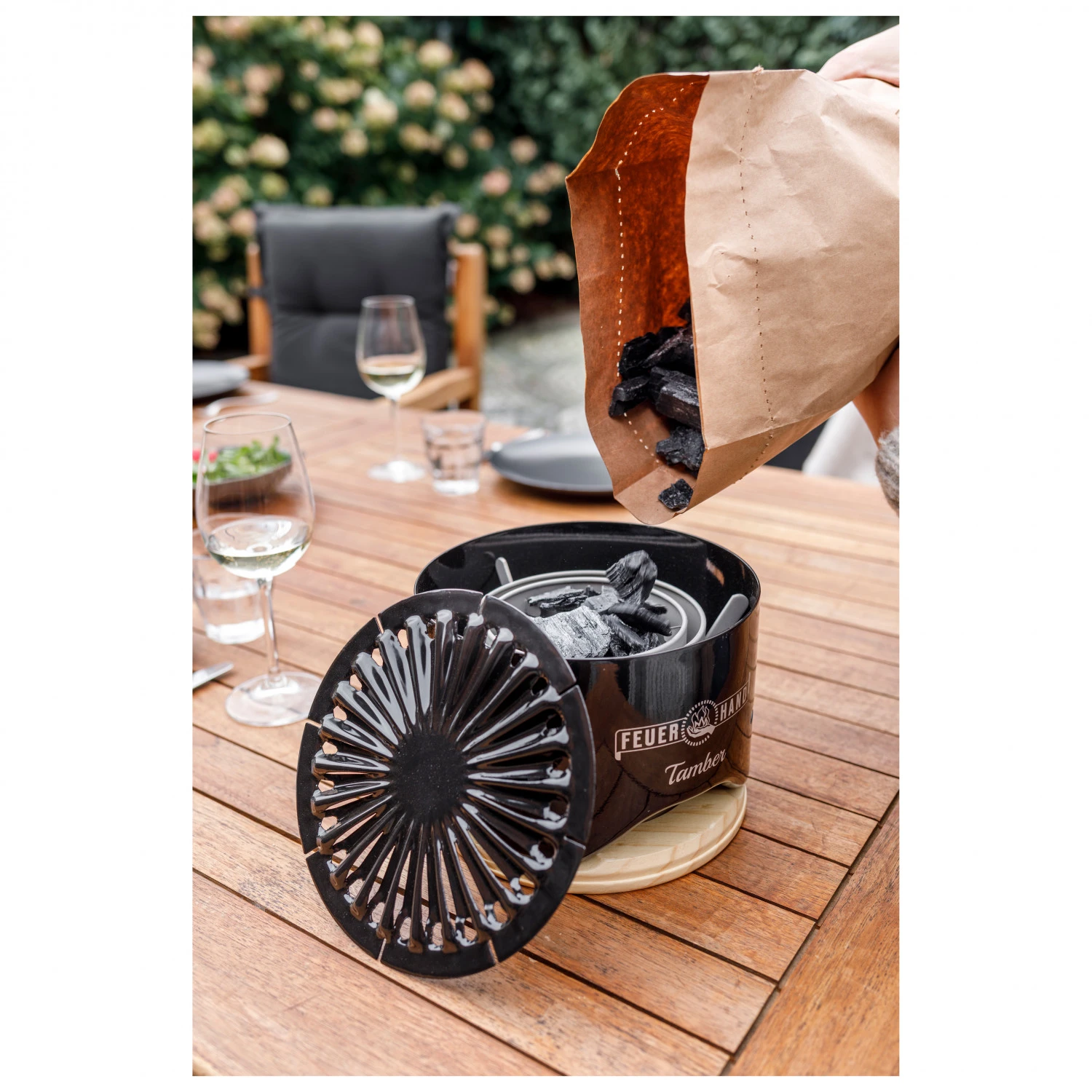 Feuerhand Tischgrill Kohle 2 Feuerhand Tischgrill Kohle – Bild 2