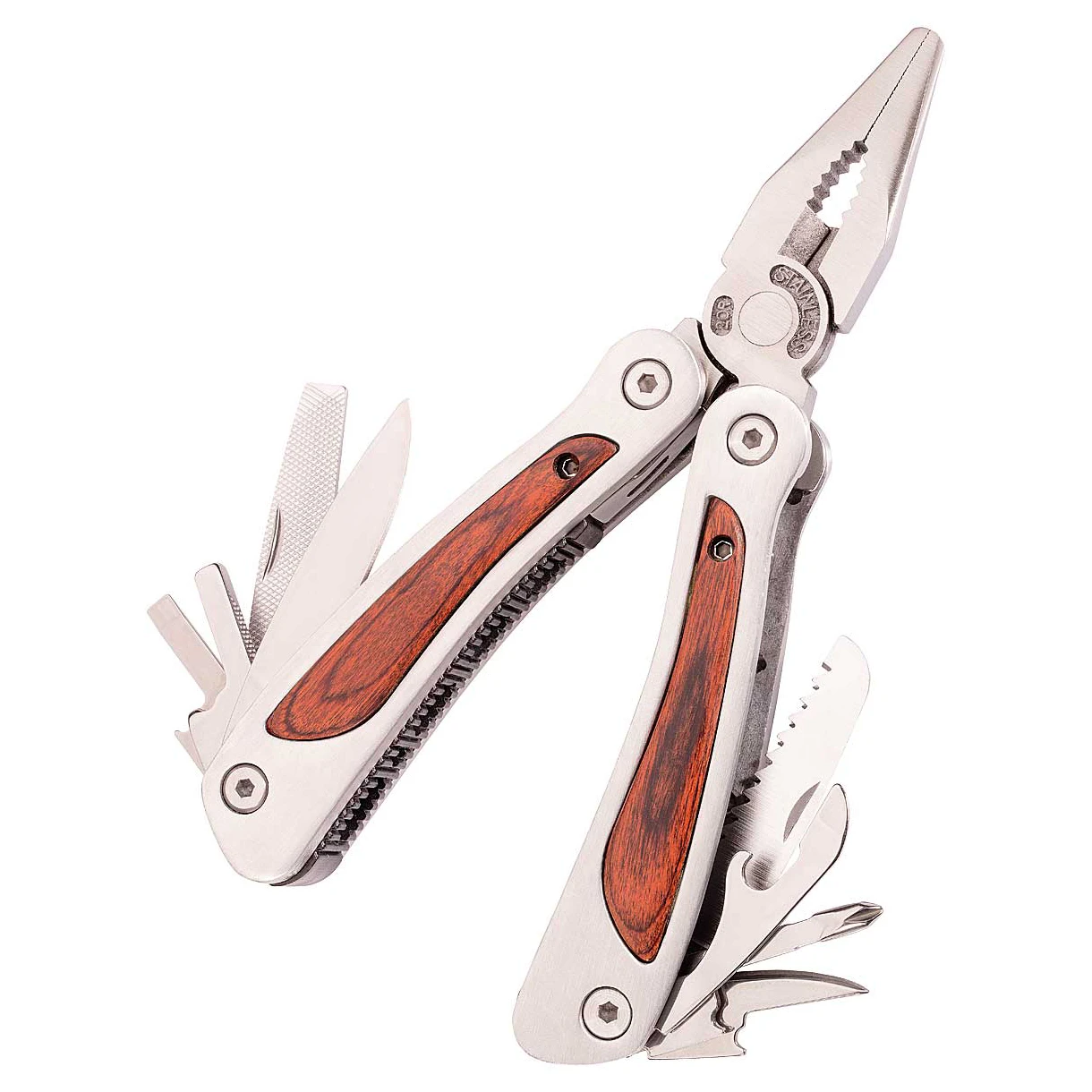 Herbertz Multitool Holzeinlage - Multi-Tool 2 Herbertz Multitool Holzeinlage - Multi-Tool – Bild 2