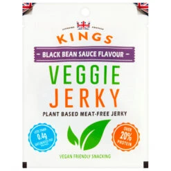 Black Bean Flavour Veggie Jerky