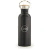 LACD Steel Bottle Wood Closure - Trinkflasche