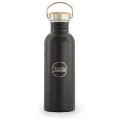 LACD Steel Bottle Wood Closure - Trinkflasche