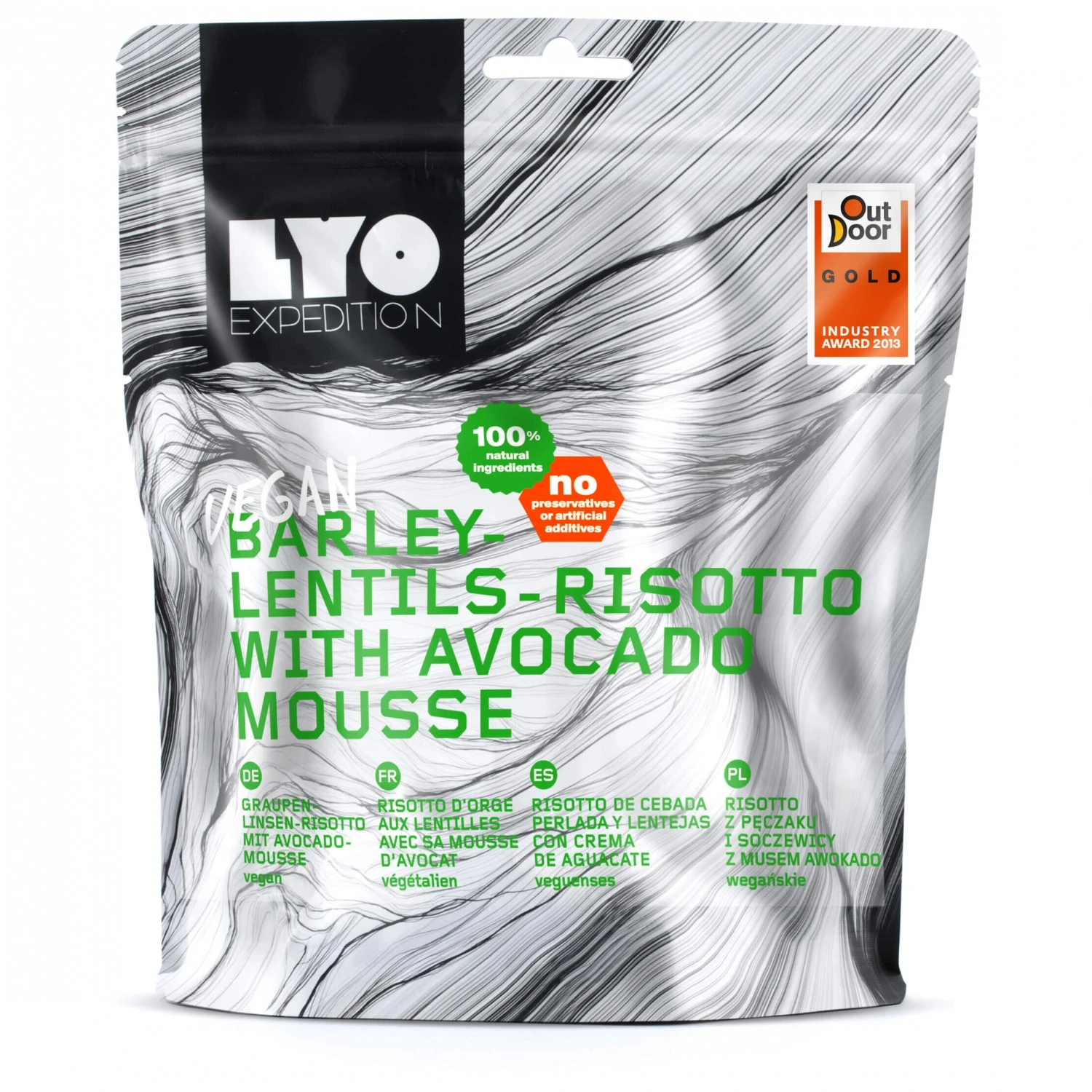 Barley-Lentils-Risotto With Avocado Mousse 1 Barley-Lentils-Risotto With Avocado Mousse