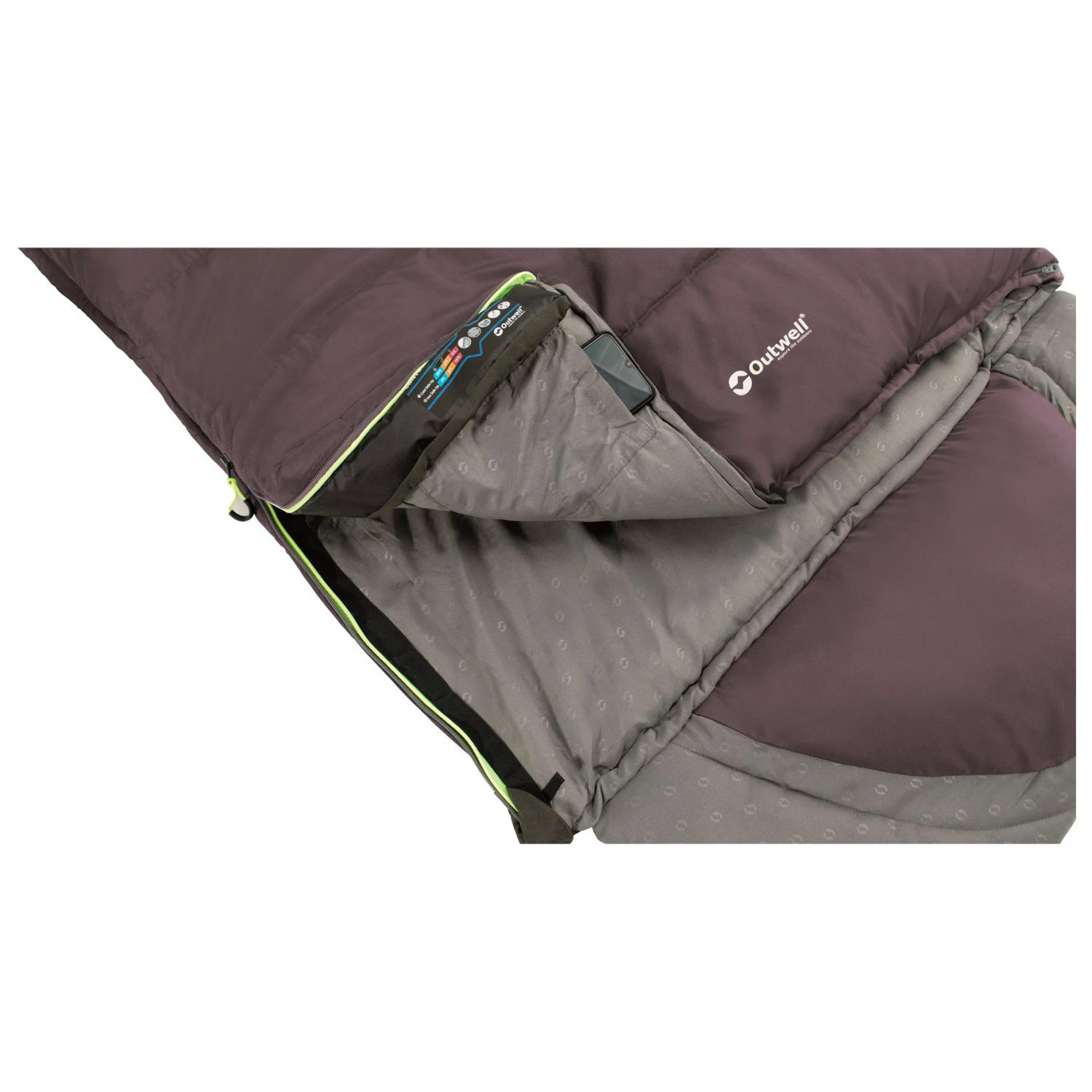 Outwell Contour - Kunstfaserschlafsack 7 Outwell Contour - Kunstfaserschlafsack – Bild 7