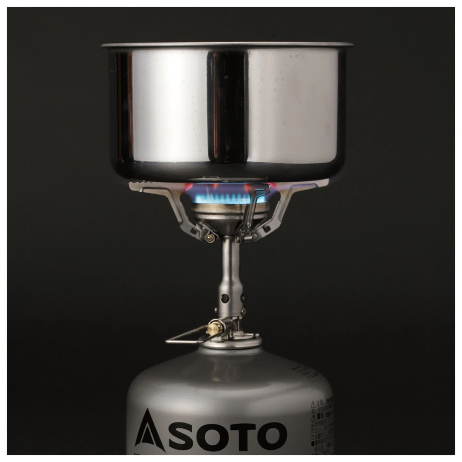 Soto Amicus W/O Igniter + New River Pot Combo - Gaskocher 7 Soto Amicus W/O Igniter + New River Pot Combo - Gaskocher – Bild 7