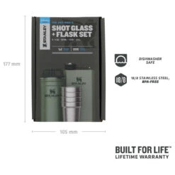 Stanley Adventure Shot + Flask Gift Set -Primus Verkäufe stanley adventure shot flask gift set detail 3
