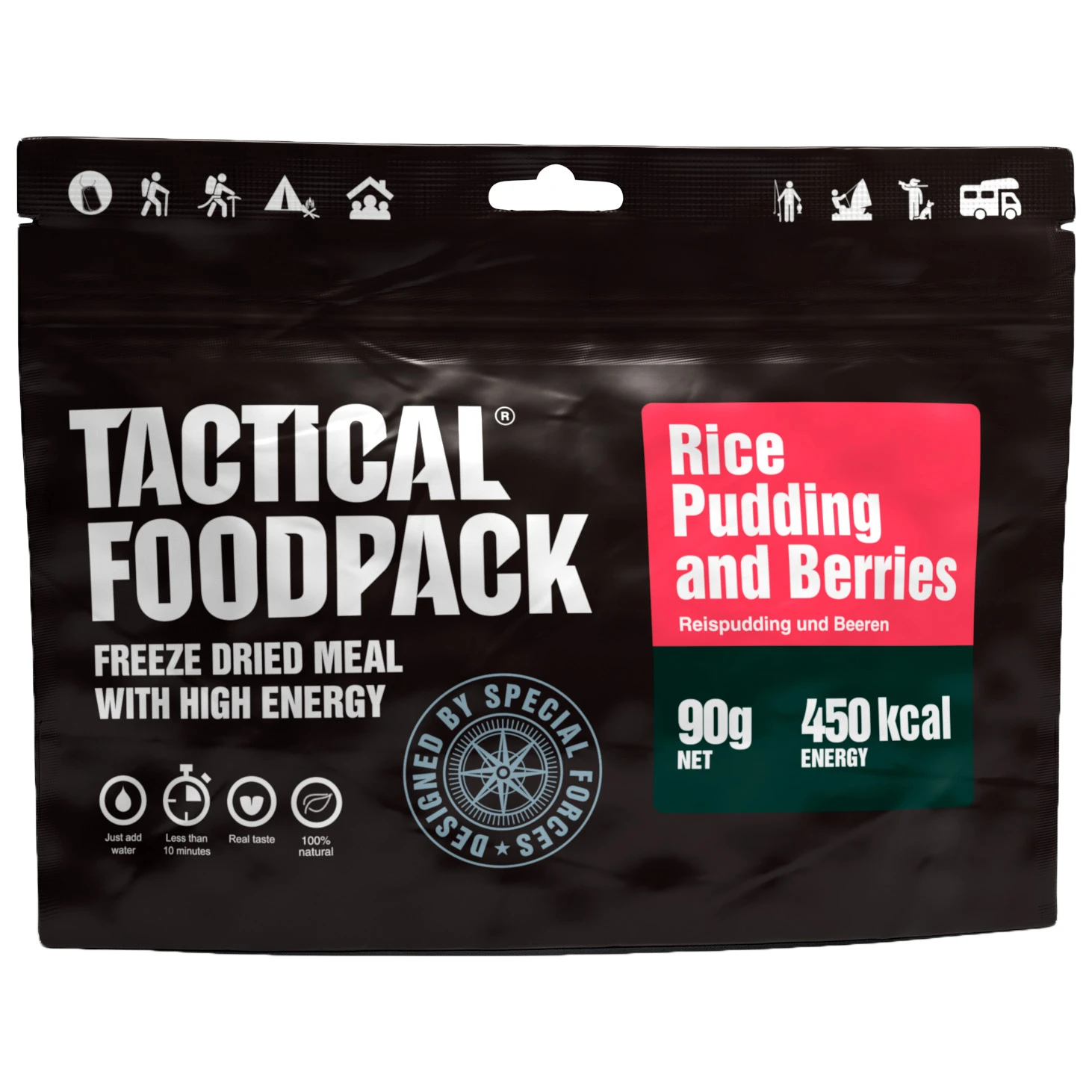 Tactical Foodpack Rice Pudding And Berries 1 Tactical Foodpack Rice Pudding And Berries