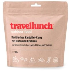 Karibisches Kartoffel-Curry Mit Huhn + Krabben